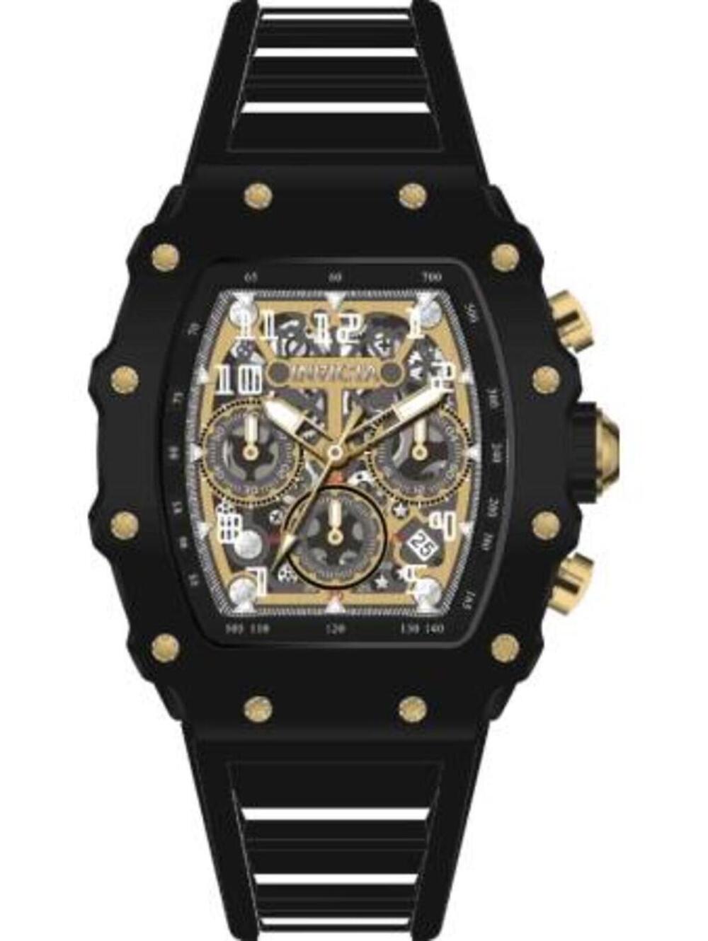 INVICTA RACING BLACK COBRA - Nitro Gen Men's Watch 43mm, Black (69693)